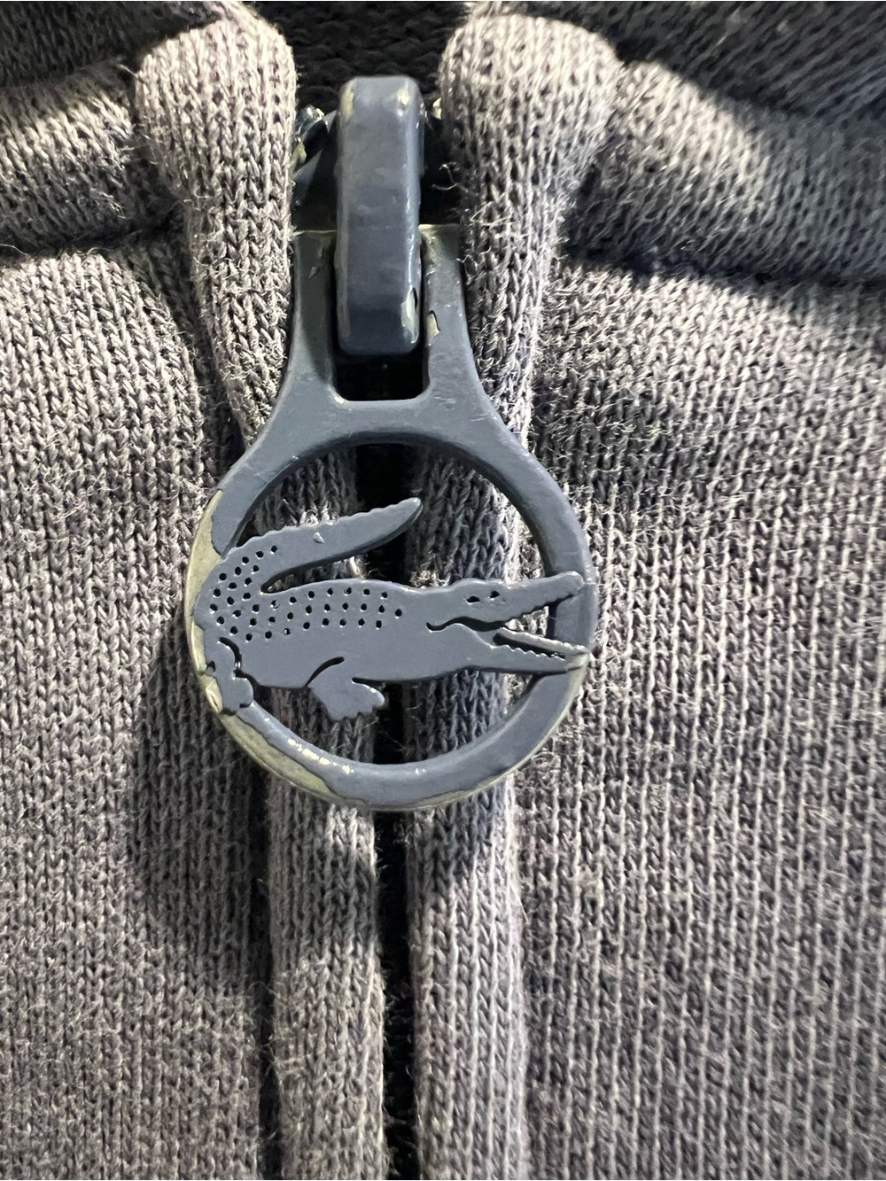 Lacoste Vintage Steel Grey Sport Track Suit Full-Zip Jacket and Pants - 38 (S-M) - Picture 3 of 16